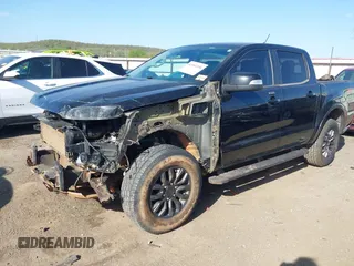 2019 Ford Ranger XL with VIN 1FTER4FH1KLA82581, listed as a IAAI auction lot 42001596 with 131,931 mi miles. Bid and sale history available at carsss.com. Image 2.