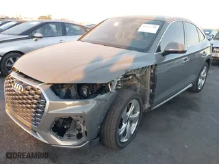 2023 Audi Q5 Sportback S line Premium Plus with VIN WA15AAFYXP2047597, listed as a IAAI auction lot 41134751 with NaN miles. Bid and sale history available at carsss.com. Image 17.