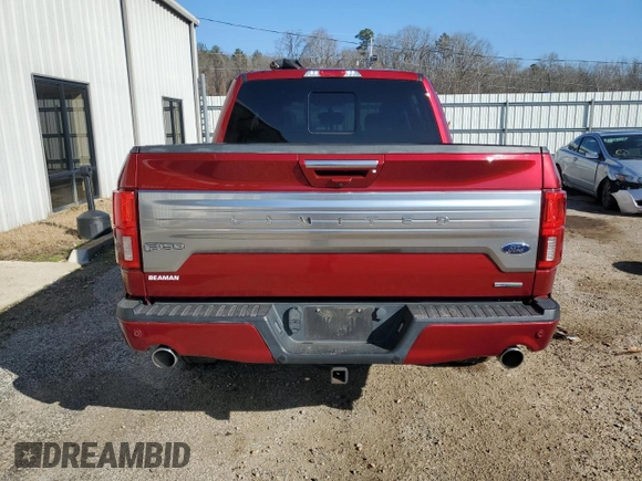 2019 Ford F-150 Limited with VIN 1FTEW1EG7KFC78751, listed as a Copart auction lot 46852655 with 92,199 mi miles and Salvage Title. Bid and sale history available at carsss.com. Image 6.