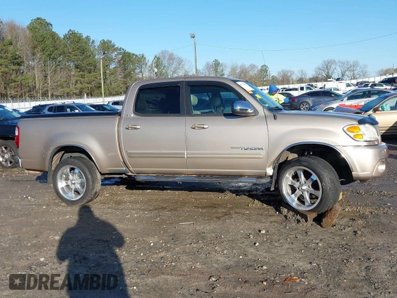 2004 Toyota Tundra SR5 with VIN 5TBET341X4S435475, listed as a IAAI auction lot 41772817 with 286,097 mi miles and . Bid and sale history available at DreamBid. Image 13.