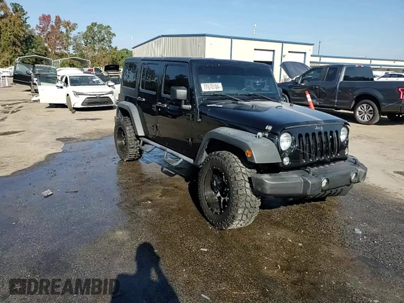 2018 Jeep Wrangler JK Unlimited Sport S with VIN 1C4HJWDG5JL928106, listed as a Copart auction lot 77670184 with 70,228 mi miles and Salvage Title. Bid and sale history available at carsss.com. Image 14.