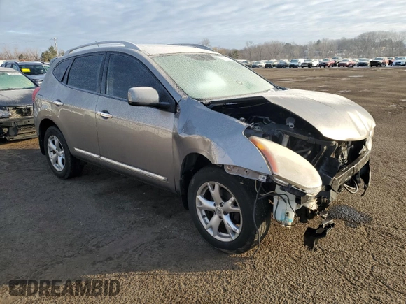 2011 Nissan Rogue S z VIN JN8AS5MV0BW256046, wystawiony jako Copart lot #42168655 z przebiegiem 184 634 mil mil oraz Szkody całkowita. Historia ofert i sprzedaży dostępna na DreamBid. Obrazek 4.