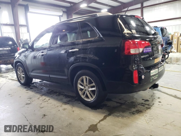 2014 Kia Sorento LX with VIN 5XYKT3A68EG438688, listed as a Copart auction lot 54274005 with 113,672 mi miles and Clean Title. Bid and sale history available at carsss.com. Image 2.
