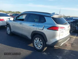 2023 Toyota Corolla Cross LE with VIN 7MUCAAAG0PV037445, listed as a IAAI auction lot 42686510 with 18,282 mi miles and . Bid and sale history available at DreamBid. Image 3.