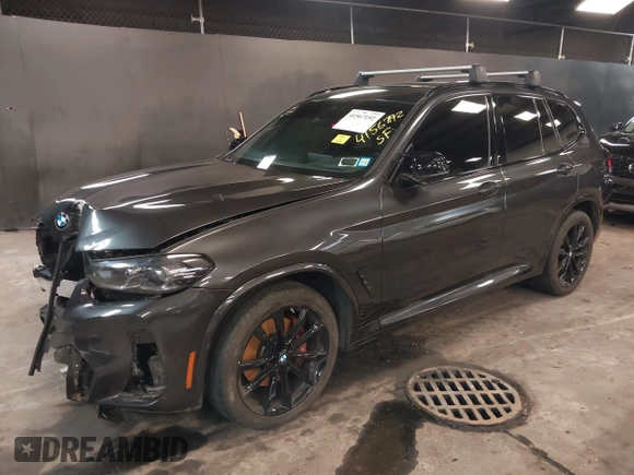 2023 BMW X3 M40i with VIN 5UX83DP09P9P31375, listed as a IAAI auction lot 41567192 with 20,600 mi miles and . Bid and sale history available at DreamBid. Image 2.