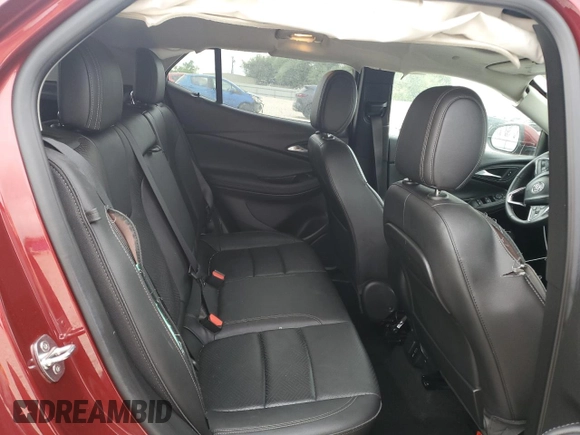 2023 Buick Encore GX Essence with VIN KL4MMFSLXPB122423, listed as a Copart auction lot 50461365 with 23,230 mi miles and Salvage title. Bid and sale history available at DreamBid. Image 11.
