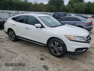 2013 Honda Crosstour EX-L with VIN 5J6TF2H57DL003340, listed as a Copart auction lot 71966094 with 161,396 mi miles and Salvage Title. Bid and sale history available at carsss.com. Image 4.