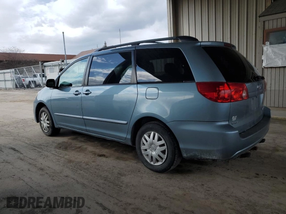 2006 Toyota Sienna CE with VIN 5TDZA23C26S395925, listed as a Copart auction lot 49884685 with 174,680 mi miles and Salvage Title. Bid and sale history available at carsss.com. Image 2.