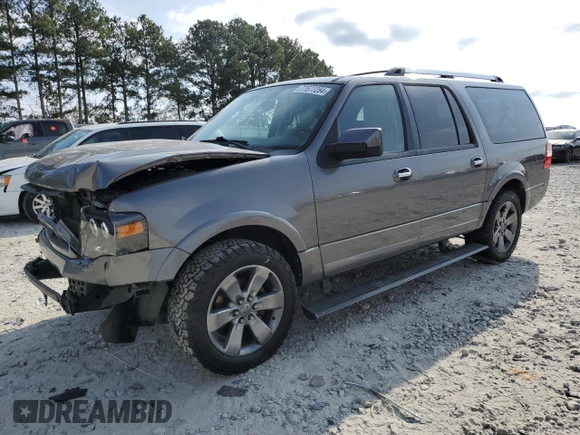 2010 Ford Expedition Max Limited with VIN 1FMJK1K55AEB54958, listed as a Copart auction lot 77677284 with 205,426 mi miles and Salvage Title. Bid and sale history available at DreamBid. Image 1.