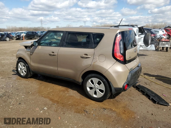 2015 Kia Soul with VIN KNDJN2A24F7120725, listed as a Copart auction lot 49513545 with 102,519 mi miles and Salvage Title. Bid and sale history available at DreamBid. Image 2.