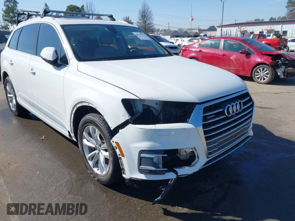 2017 Audi Q7 Premium Plus with VIN WA1LHAF71HD049724, listed as a IAAI auction lot 41405955 with 117,741 mi miles and . Bid and sale history available at DreamBid. Image 6.