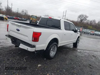 2019 Ford F-150 XL with VIN 1FTEW1E58KFC00154, listed as a IAAI auction lot 41051975 with 57,746 mi miles and . Bid and sale history available at DreamBid. Image 4.
