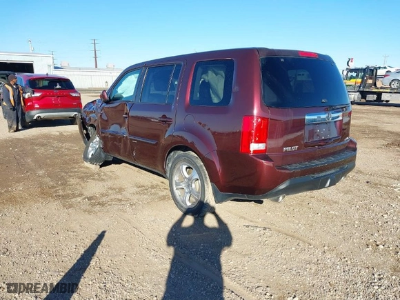 2014 Honda Pilot EX-L with VIN 5FNYF4H59EB045570, listed as a IAAI auction lot 41331032 with 154,676 mi miles. Bid and sale history available at carsss.com. Image 3.