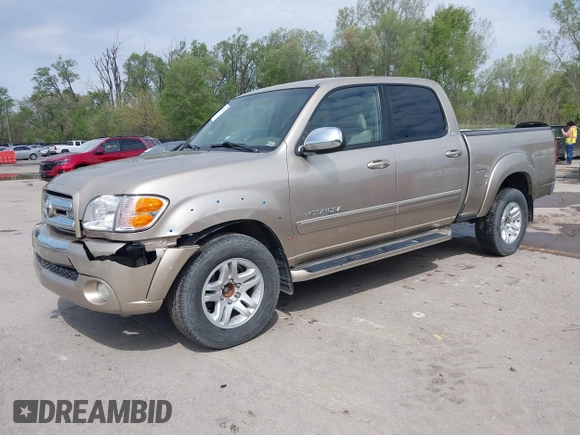 2004 Toyota Tundra SR5 with VIN 5TBET34154S453236, listed as a IAAI auction lot 42034322 with 209,028 mi miles and . Bid and sale history available at carsss.com. Image 19.