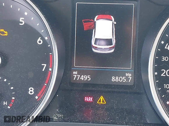 2018 Volkswagen Tiguan SEL with VIN 3VV3B7AX5JM053045, listed as a IAAI auction lot 41963017 with 77,495 mi miles and . Bid and sale history available at DreamBid. Image 15.