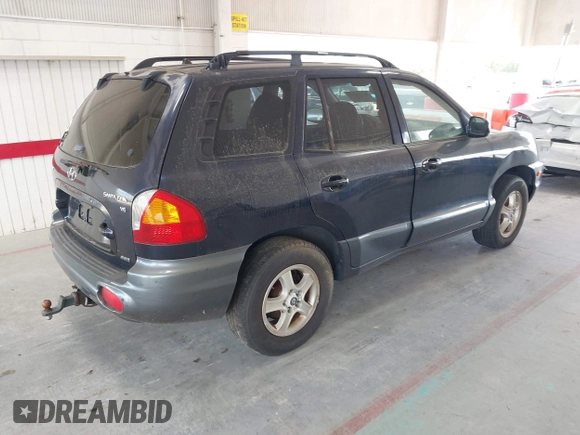 2004 Hyundai Santa Fe GLS with VIN KM8SC73D04U846243, listed as a IAAI auction lot 42126245 with 153,229 mi miles. Bid and sale history available at carsss.com. Image 4.