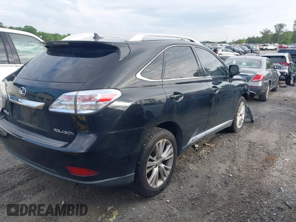 2010 Lexus RX 450h with VIN JTJBC1BA7A2024570, listed as a IAAI auction lot 42243179 with 197,000 mi miles and . Bid and sale history available at DreamBid. Image 4.