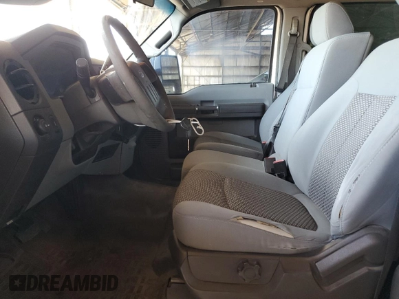 2011 Ford F-250 XL with VIN 1FT7W2AT8BEC35849, listed as a Copart auction lot 52497815 with 210,924 mi miles and Salvage title. Bid and sale history available at DreamBid. Image 7.