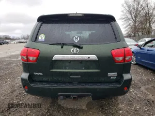 2010 Toyota Sequoia Ltd with VIN 5TDJW5G17AS028083, listed as a Copart auction lot 49801775 with 174,042 mi miles and Salvage Title. Bid and sale history available at carsss.com. Image 6.