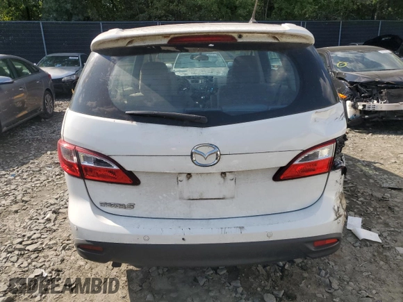2014 Mazda 5 Touring with VIN JM1CW2CL5E0165062, listed as a Copart auction lot 72452994 with 177,939 mi miles and Salvage Title. Bid and sale history available at DreamBid. Image 6.