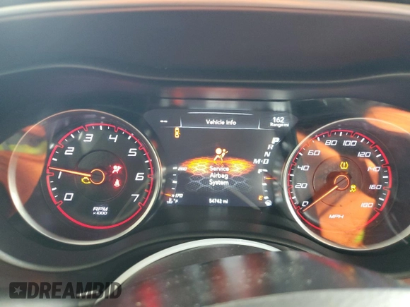 2019 Dodge Charger Scat Pack with VIN 2C3CDXGJ2KH633787, listed as a Copart auction lot 52279515 with 54,742 mi miles and Salvage Title. Bid and sale history available at DreamBid. Image 9.