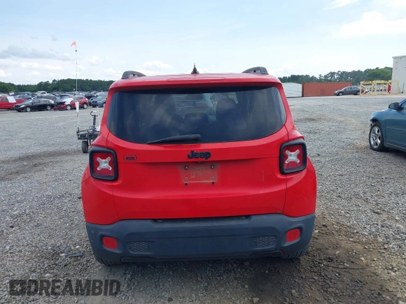 2017 Jeep Renegade Altitude with VIN ZACCJABB0HPF14936, listed as a IAAI auction lot 42356558 with 190,000 mi miles and . Bid and sale history available at DreamBid. Image 17.
