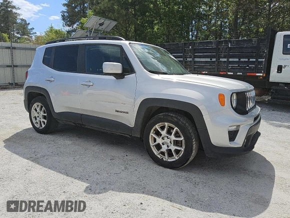 2020 Jeep Renegade Latitude with VIN ZACNJABB0LPL50960, listed as a Copart auction lot 52436285 with 55,792 mi miles and Clean Title. Bid and sale history available at DreamBid. Image 4.