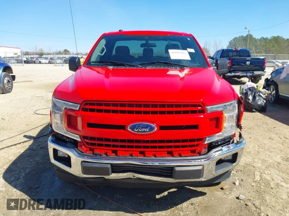 2019 Ford F-150 XL with VIN 1FTMF1CB6KKC92330, listed as a IAAI auction lot 41689485 with 108,653 mi miles. Bid and sale history available at carsss.com. Image 13.