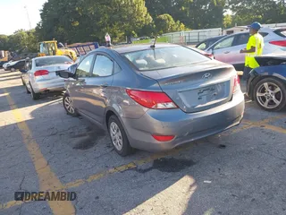 2016 Hyundai Accent SE with VIN KMHCT4AE2GU984823, listed as a IAAI auction lot 38895924 with 141,396 mi miles and . Bid and sale history available at DreamBid. Image 3.