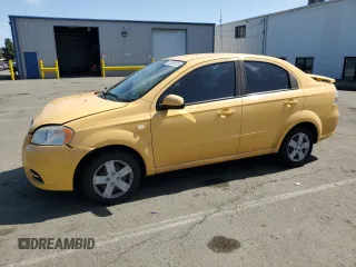 2007 Chevrolet Aveo LS z VIN KL1TD56647B073694, wystawiony jako Copart lot #52380625 z przebiegiem 145 511 mil mil oraz Szkody całkowita. Historia ofert i sprzedaży dostępna na DreamBid. Obrazek 1.