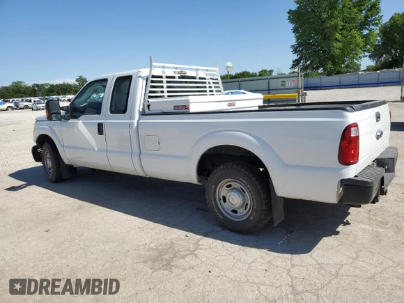 2016 Ford F-250 XLT with VIN 1FT7X2A61GEC25758, listed as a Copart auction lot 54184564 with 204,485 mi miles and Salvage title. Bid and sale history available at DreamBid. Image 2.