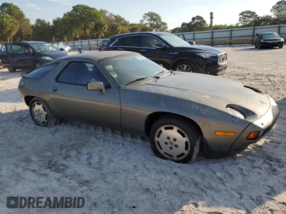 1984 Porsche 928 z VIN WP0JB0927ES862274, wystawiony jako Copart lot #75285934 z przebiegiem 97 509 mil mil oraz Czysty tytuł • Clean title. Historia ofert i sprzedaży dostępna na DreamBid. Obrazek 4.
