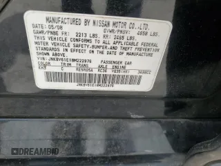 2008 Infiniti G35 Journey с VIN JNKBV61E18M222976, выставлен на аукционе Copart как лот 60064655 с пробегом 292 106 миль миль и Списание • Salvage title. История ставок и продаж доступна на DreamBid. Изображение 12.