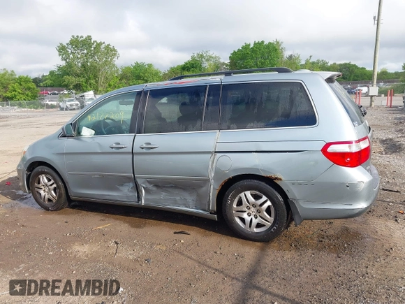 2007 Honda Odyssey EX-L z VIN 5FNRL38717B002725, wystawiony jako IAAI lot #42177209 z przebiegiem 226 706 mil mil oraz . Historia ofert i sprzedaży dostępna na DreamBid. Obrazek 14.