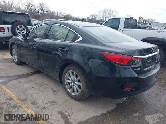 2016 Mazda 6 i Sport with VIN JM1GJ1U54G1409629, listed as a IAAI auction lot 41892485 with 68,104 mi miles and . Bid and sale history available at DreamBid. Image 3.