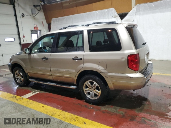 2005 Honda Pilot EX-L z VIN 5FNYF18685B063243, wystawiony jako Copart lot #52329165 z przebiegiem 200 020 mil mil oraz Czysty tytuł • Clean title. Historia ofert i sprzedaży dostępna na DreamBid. Obrazek 2.