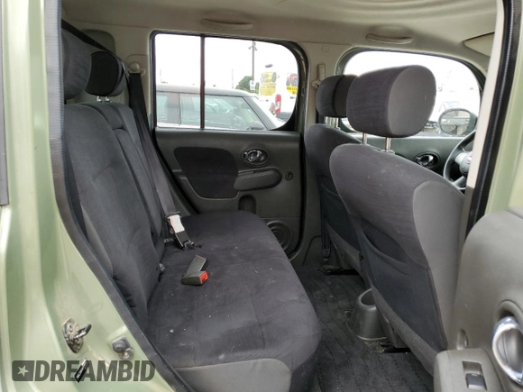 2009 Nissan Cube S z VIN JN8AZ28RX9T116640, wystawiony jako Copart lot #53542745 z przebiegiem 66 033 mil mil oraz Szkoda całkowita • Salvage title. Historia ofert i sprzedaży dostępna na DreamBid. Obrazek 11.