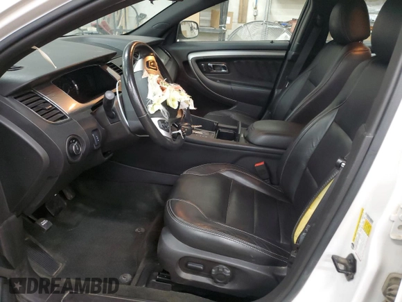 2013 Ford Taurus SEL with VIN 1FAHP2E81DG221313, listed as a Copart auction lot 52485855 with 112,247 mi miles and Salvage Title. Bid and sale history available at carsss.com. Image 7.
