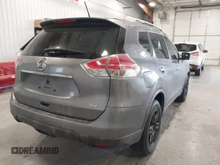 2016 Nissan Rogue SV with VIN KNMAT2MT6GP723090, listed as a IAAI auction lot 41996043 with 170,843 mi miles and . Bid and sale history available at DreamBid. Image 4.
