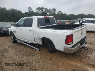 2014 Ram 1500 Lone Star with VIN 1C6RR6LM8ES397829, listed as a Copart auction lot 80189694 with 151,301 mi miles and Salvage title. Bid and sale history available at DreamBid. Image 2.