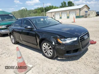 2013 Audi A6 2.0T Premium with VIN WAUCFAFC4DN005081, listed as a Copart auction lot 59929474 with 112,357 mi miles and Salvage Title. Bid and sale history available at carsss.com. Image 4.