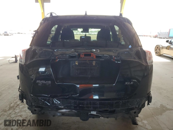 2017 Toyota RAV4 XLE with VIN 2T3WFREVXHW404951, listed as a Copart auction lot 54885355 with 126,791 mi miles and Salvage Title. Bid and sale history available at DreamBid. Image 6.