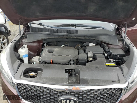 2017 Kia Sorento LX with VIN 5XYPGDA32HG261498, listed as a Copart auction lot 58958185 with 129,744 mi miles and Clean title. Bid and sale history available at DreamBid. Image 12.