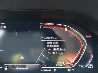 2020 BMW 3 Series 330i with VIN WBA5R1C06LFH40375, listed as a IAAI auction lot 41023872 with 98,325 mi miles and . Bid and sale history available at carsss.com. Image 7.