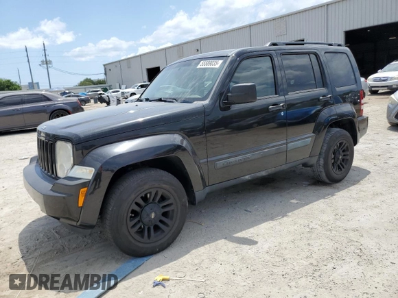 2008 Jeep Liberty Sport with VIN 1J8GP28K78W164794, listed as a Copart auction lot 55589035 with 97,454 mi miles and Salvage Title. Bid and sale history available at DreamBid. Image 1.