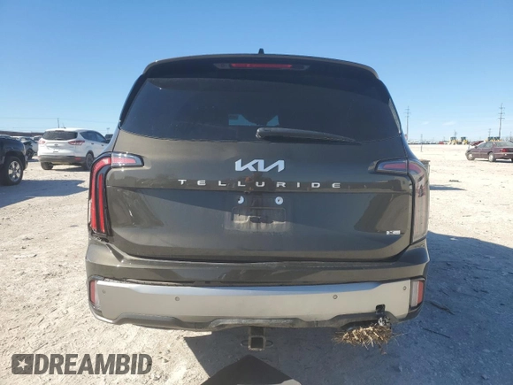 2023 Kia Telluride SX z VIN 5XYP5DGC9PG347113, wystawiony jako Copart lot #41649845 z przebiegiem 34 240 mil mil oraz Szkoda całkowita • Salvage title. Historia ofert i sprzedaży dostępna na DreamBid. Obrazek 6.