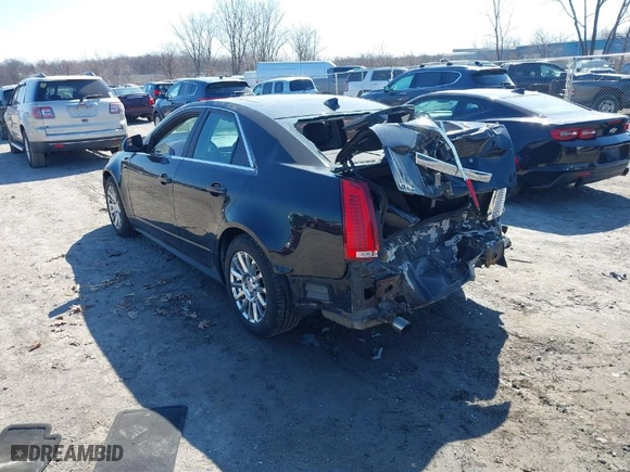 2012 Cadillac CTS Sedan with VIN 1G6DC5E52C0116625, listed as a IAAI auction lot 41887281 with 109,884 mi miles. Bid and sale history available at carsss.com. Image 3.