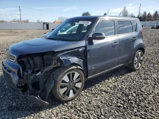 2015 Kia Soul + with VIN KNDJX3A53F7213133, listed as a Copart auction lot 47703285 with 77,019 mi miles and Salvage Title. Bid and sale history available at DreamBid. Image 1.