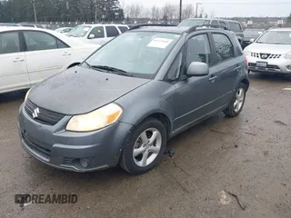 2008 Suzuki SX4 Regional Edition Touring with VIN JS2YA413285102839, listed as a IAAI auction lot 41473669 with 102,914 mi miles. Bid and sale history available at carsss.com. Image 2.