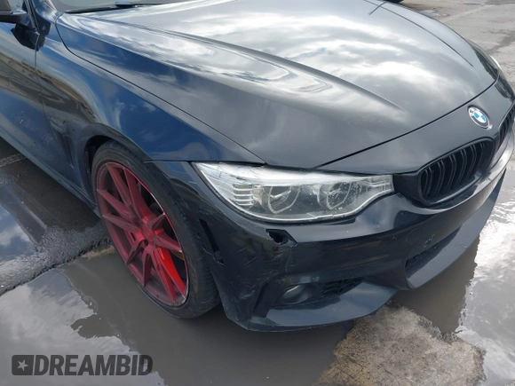 2014 BMW 4 Series 435i with VIN WBA3R1C54EK190152, listed as a IAAI auction lot 41528408 with 176,195 mi miles and . Bid and sale history available at DreamBid. Image 6.